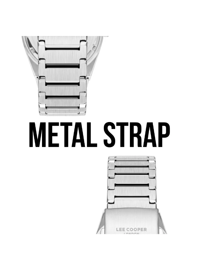 Lee Cooper Men's Metal Analog Watch LC08196.560 - 40 mm